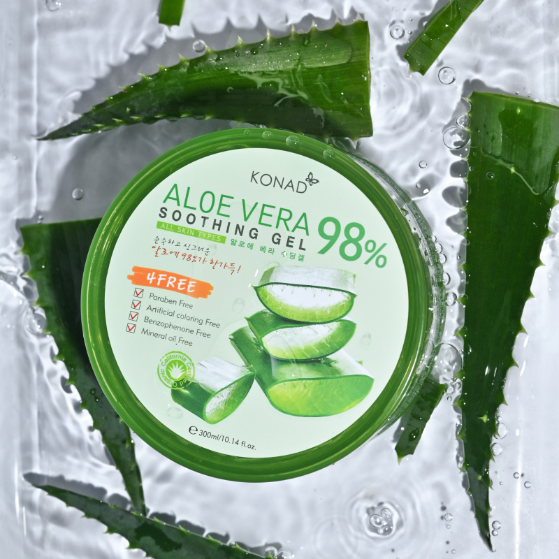 Konad Aloe Vera 98% Sootning Gel 300 ml