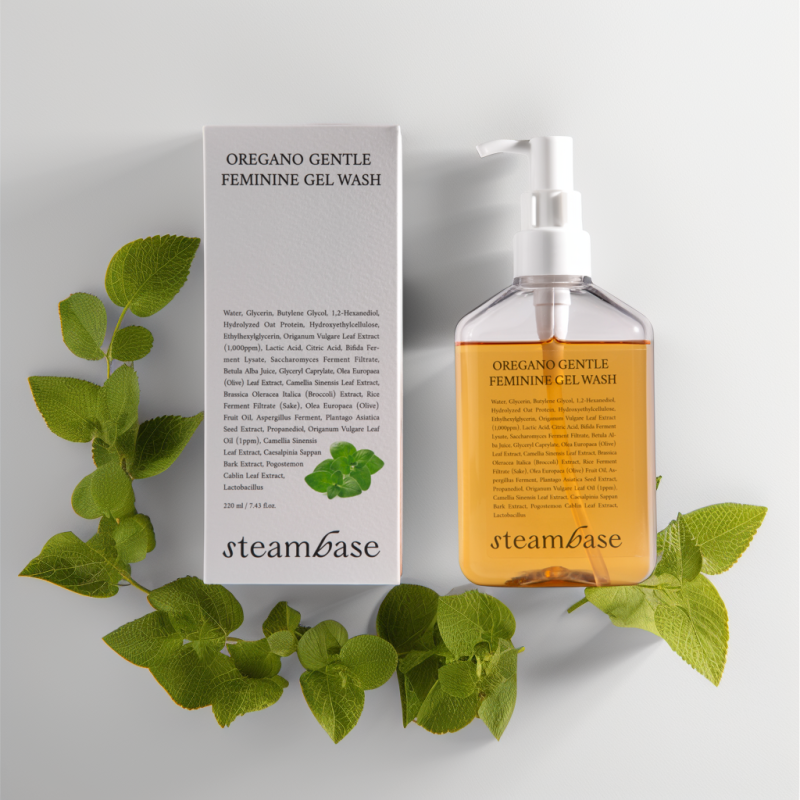 STEAMBASE OREGANO GENTLE FEMININE GEL WASH Гель для интимной гигиены с орегано