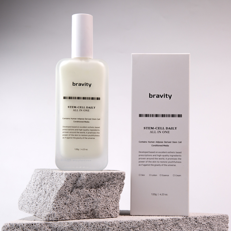 Bravity Stemcell Daily all-in-one 120g Мульти уходовое средство для лица (тонер + лосьон + крем + эссенция) 120г