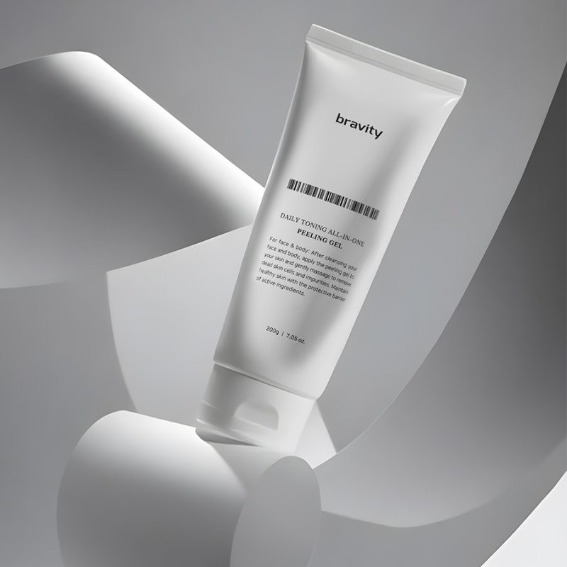 Bravity Daily Toning All In One Peeling Gel Ежедневный Всё в одном Пилинг гель для кожи лица и тела, 200 г