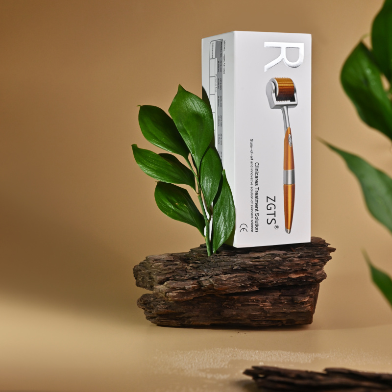 ZGTS Мезороллер для тела / для роста волос на 192 иглы из титановой стали, длиной 1.0 мм