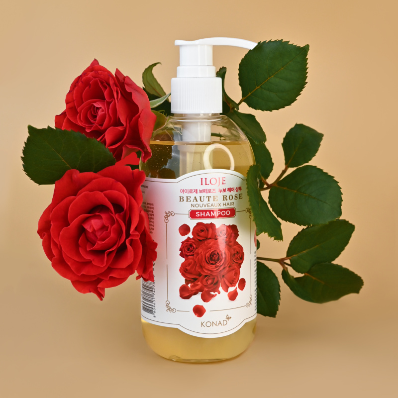 Konad ILOJE BEAUTE ROSE NOUVEAUX HAIR SHAMPOO 300ml