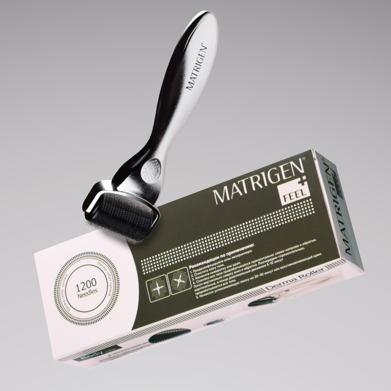 Matrigen Мезороллер для тела 1200 игл длиной 3,0 мм