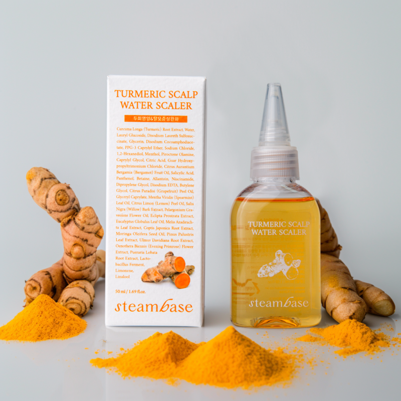 Turmeric Scalp Water Scaler  Пилинг для кожи головы с куркумой, для роста волос, 50 мл