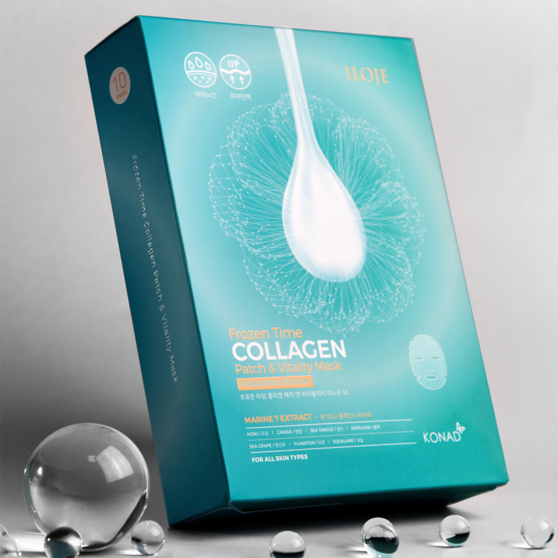 Konad Frozen Time Vitality Patch ＆ Mask SE 10pc