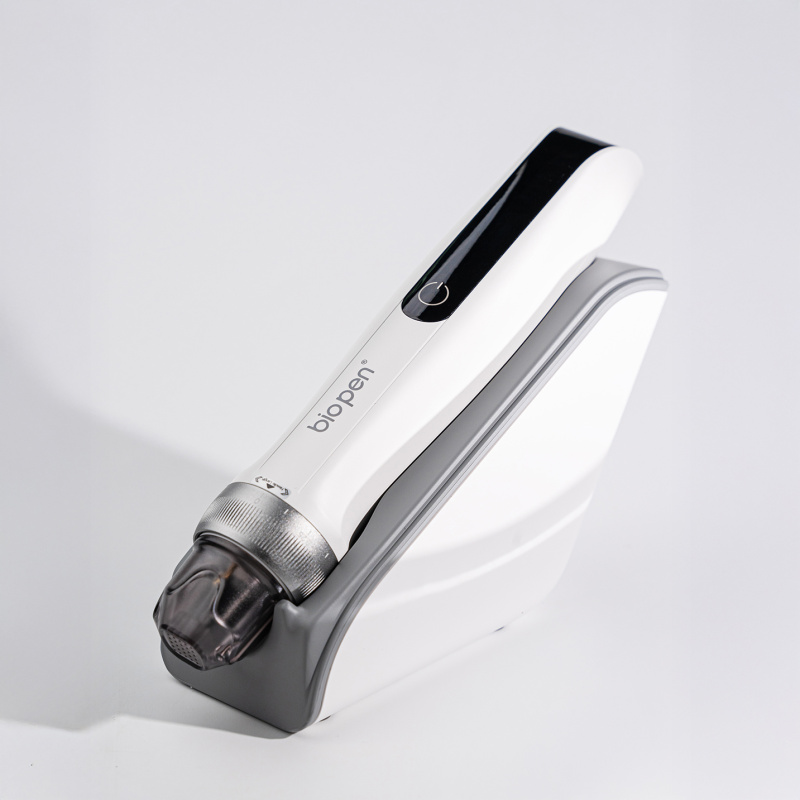 Dr.Pen Biopen Q2 Аппарат дермапен 3 в 1 Микронидлинг, EMS электромиостимуляция и фототерапия