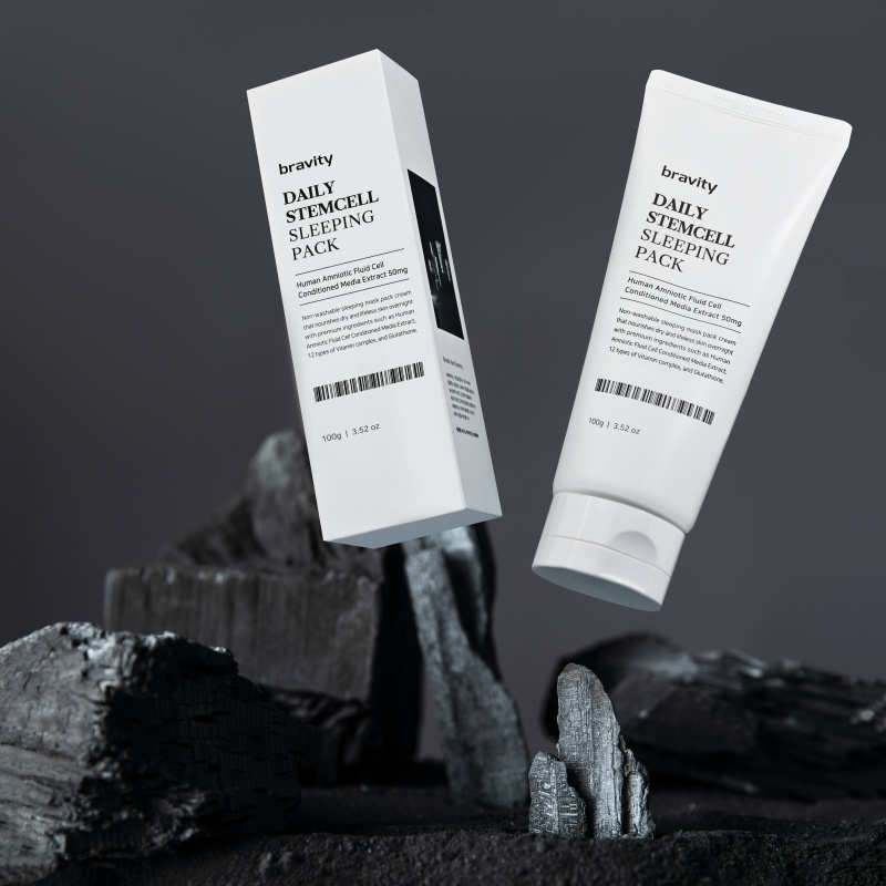 Bravity Daily StemCell Sleeping Pack Омолаживающая анти эйдж маска для лица против морщин, 100 г