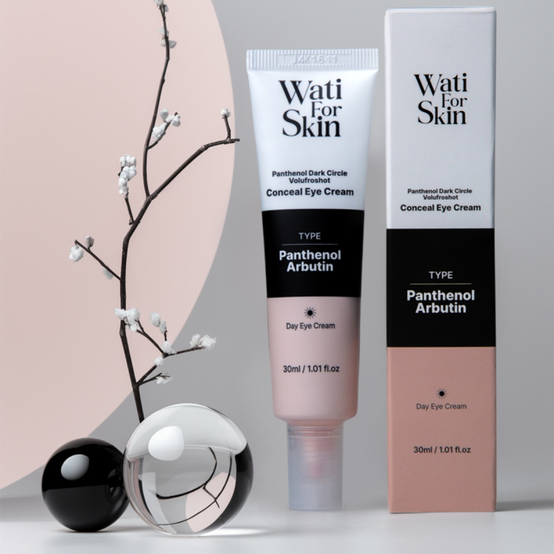 WATI FOR SKIN Panthenol Dark Circle Volufroshot Conceal Eye Cream Крем для век