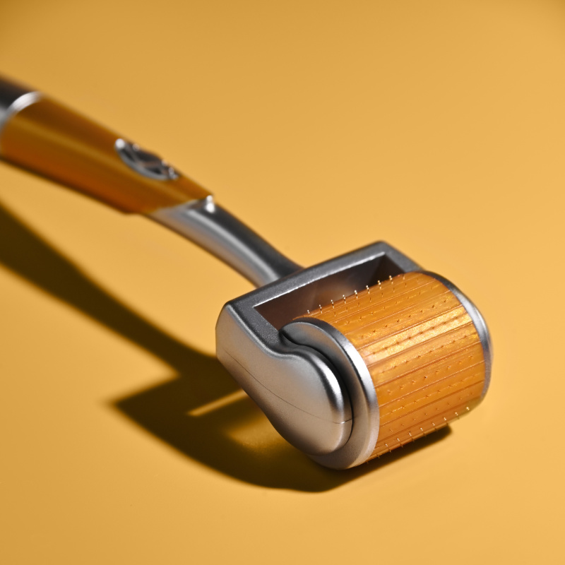 ZGTS Мезороллер для области вокруг глаз/ для лица на 192 иглы из титановой стали, длиной 0.3 мм