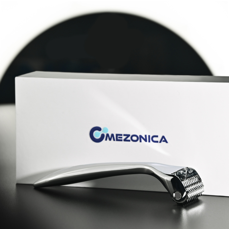 Mezonica Metal 3D Acupressure Skin beauty Roller Zinc Alloy Металлический 3D акупрессурный массажер ролик для массажа шиацу, ручной домашний