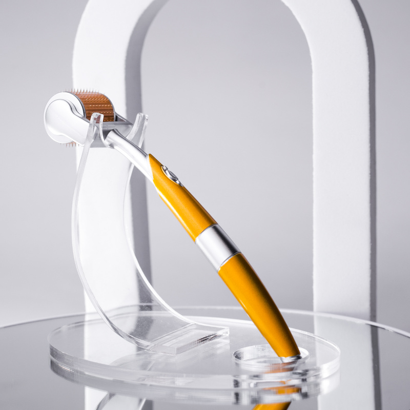 ZGTS Мезороллер для лица и тела на 192 иглы из титановой стали, длиной 1.5 мм