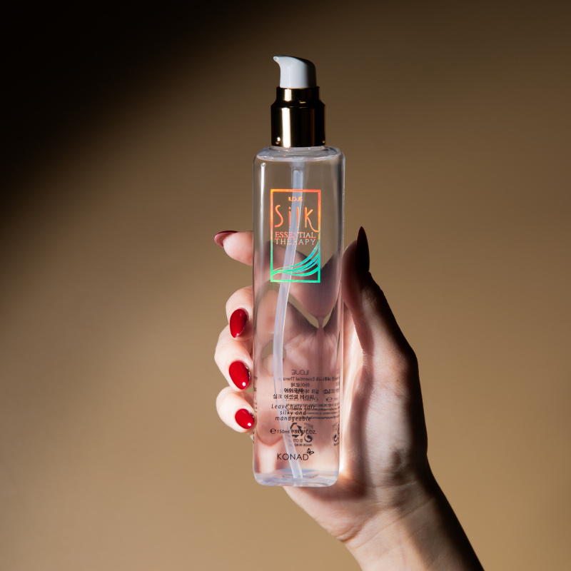 Konad ILOJE Silk Essential Therapy 150 ml Масляная эссенция Жидкий шёлк для волос, 150 мл