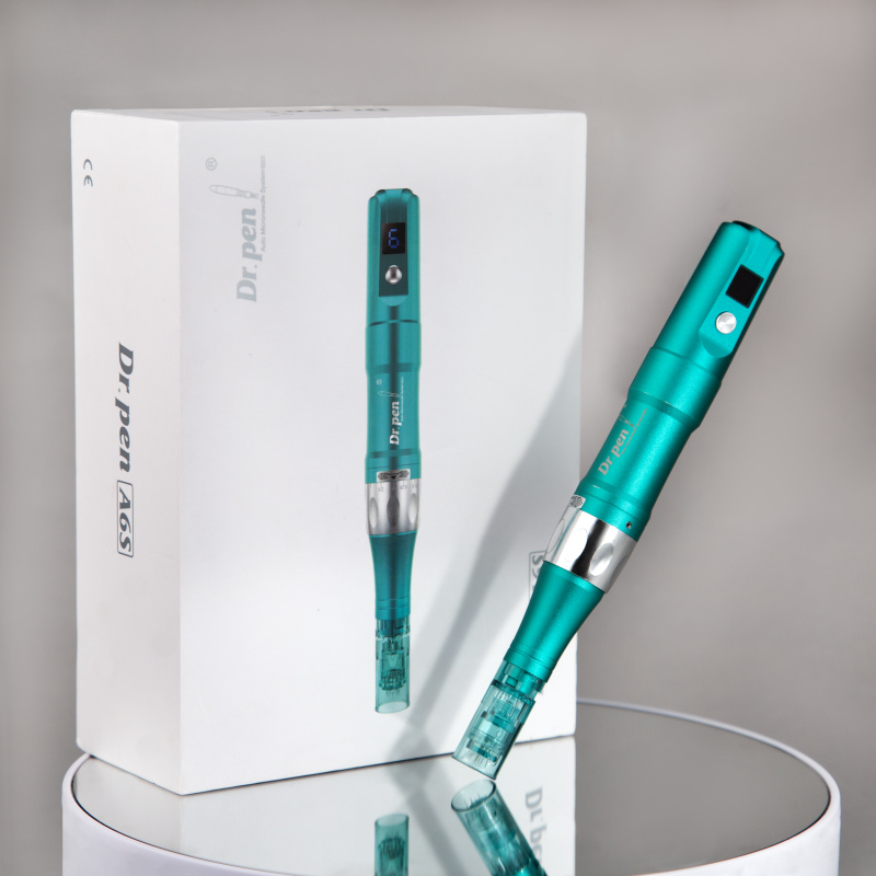 Dr.pen A6s Аппарат для фракционного микроштампинга / электрический массажер для лица / дермапен A6s